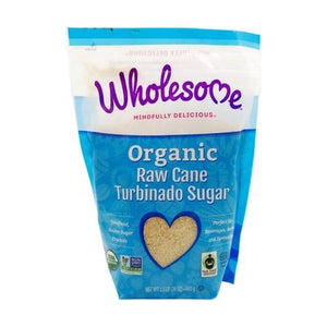 Wholesome Turbinado Sugar Organic Raw Cane 12/1.5 Lb [UNFI #0514331] [ebt] T