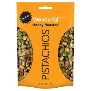Wonderful Pistachios Pistachios Honey Roasted 10/5.5 OZ [UNFI #2468866] [ebt]