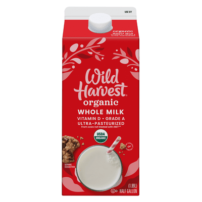 Wild Harvest Ultra Pateurized Whole Milk 6/64 OZ [UNFI #2742831] [ebt] T